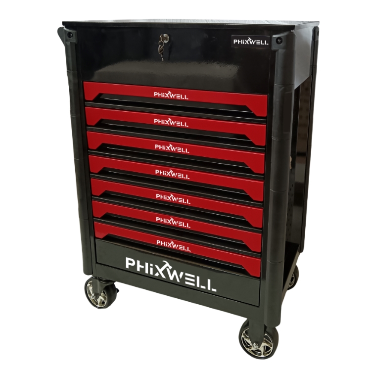 719508 PHIXWELL 7 laci kabinet penyimpanan alatan