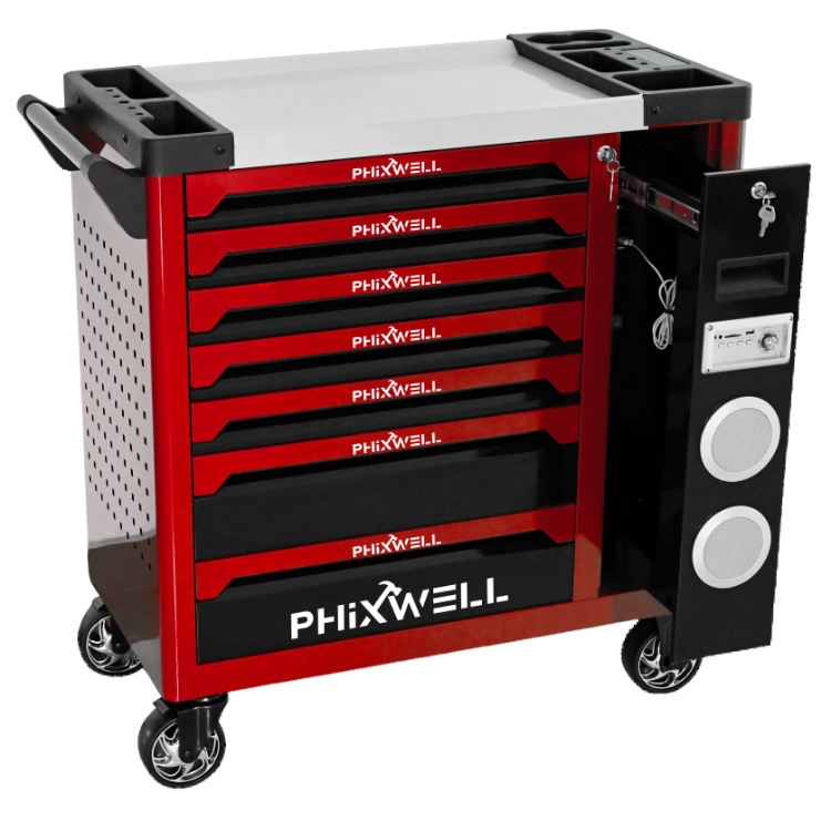 719512 PHIXWELL kabinet alat model baharu dengan pembesar suara