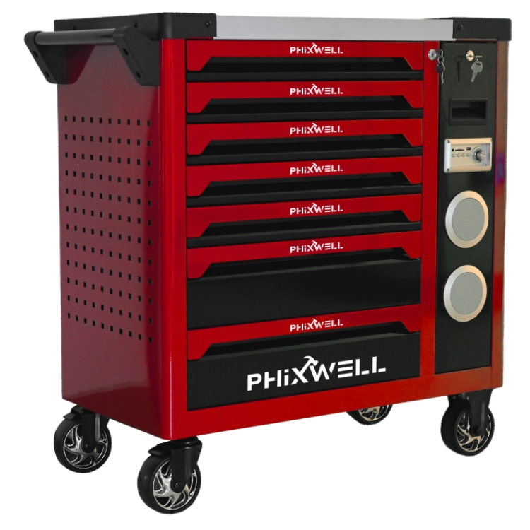 719512 PHIXWELL kabinet alat model baharu dengan pembesar suara