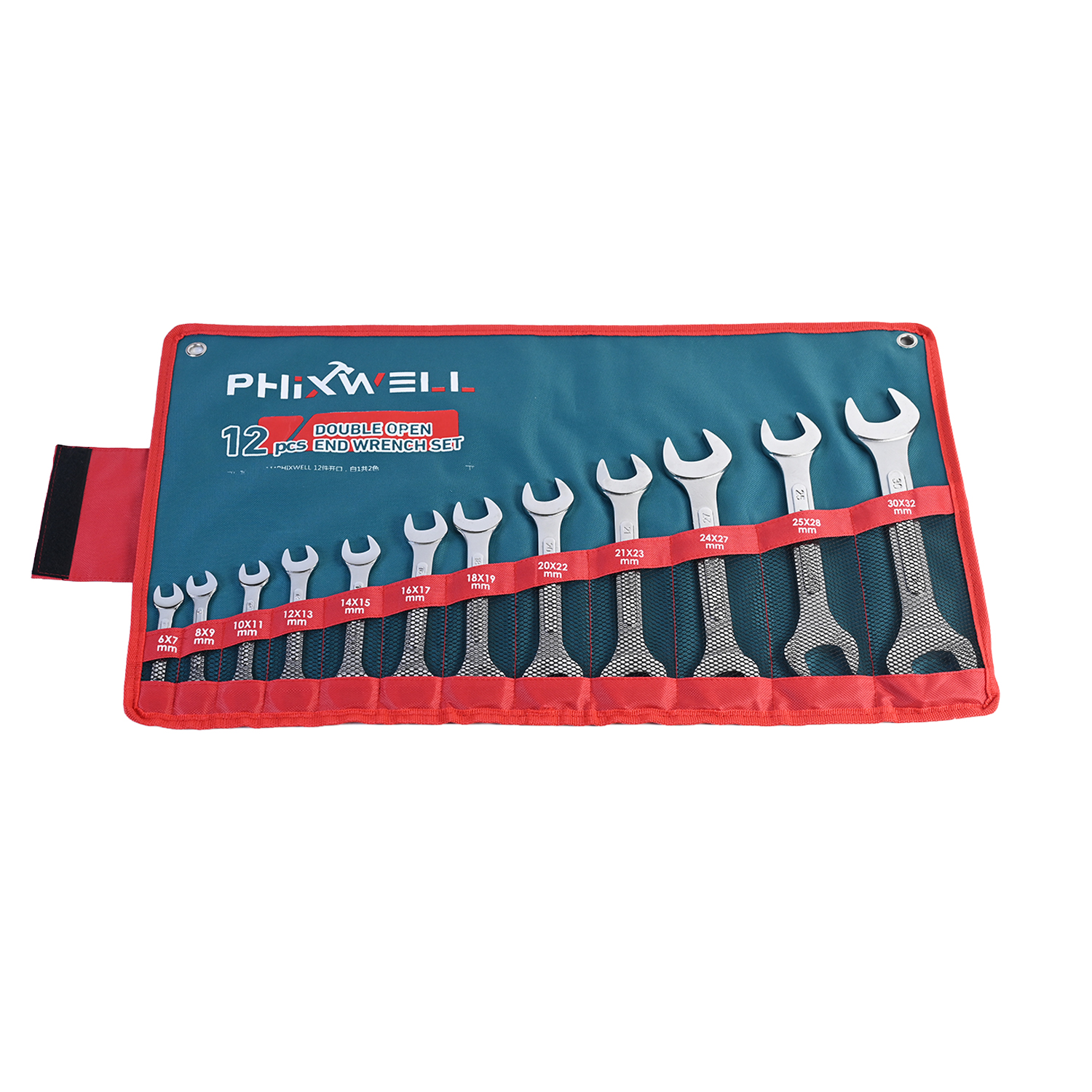717534 PHIXWELL 12 PCS Set Sepana Berusuk Berkepala Dua