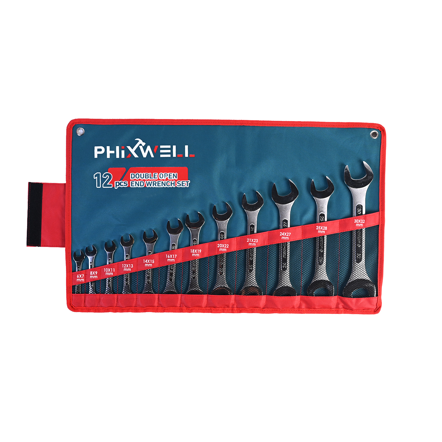 717534 PHIXWELL 12 PCS Set Sepana Berusuk Berkepala Dua