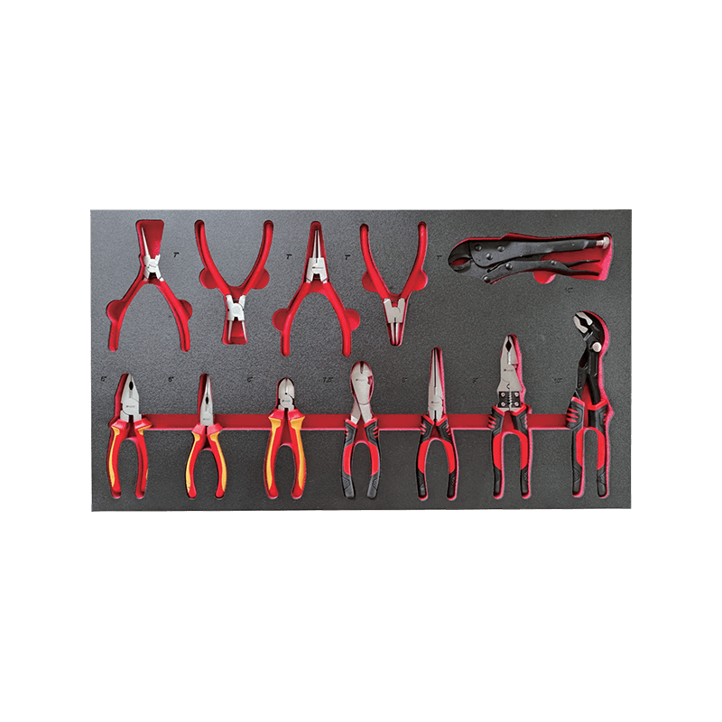 719520PHIXWELL 11 laci Kabinet Alatan dengan Set Alat 377pcs