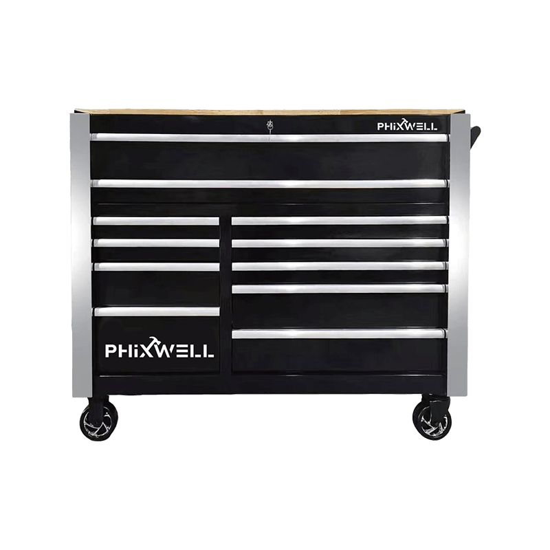 719520PHIXWELL 11 laci Kabinet Alatan dengan Set Alat 377pcs