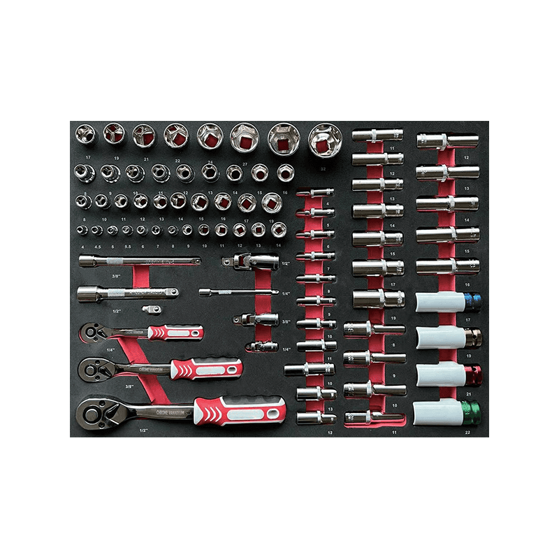 719503 PHIXWELL 249pcs Set Alat Kabinet Alat