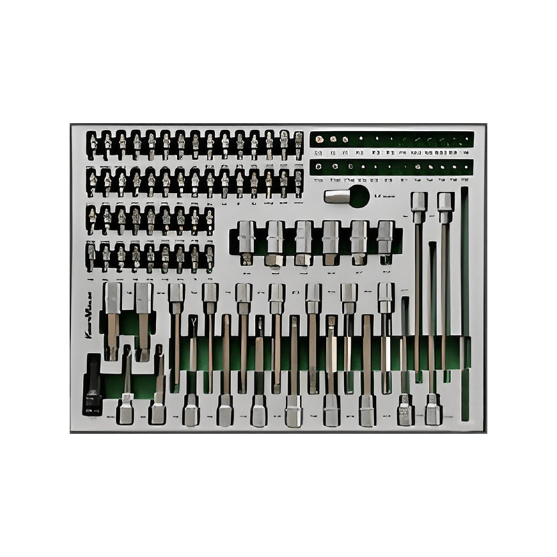 719509 PHIXWELL 7 laci kabinet penyimpanan alatan dengan set alat 309pcs