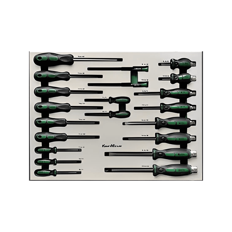 719509 PHIXWELL 7 laci kabinet penyimpanan alatan dengan set alat 309pcs